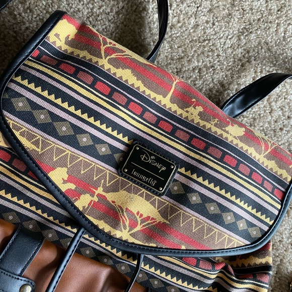 Loungefly Disney The Lion King Safari Rucksack Backpack - Exclusive VERY RARE - Picture 3 of 11